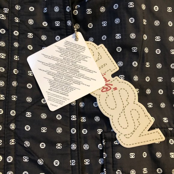 Stussy Girls Site M65 Jacket –Black/White - Picture 12 of 14